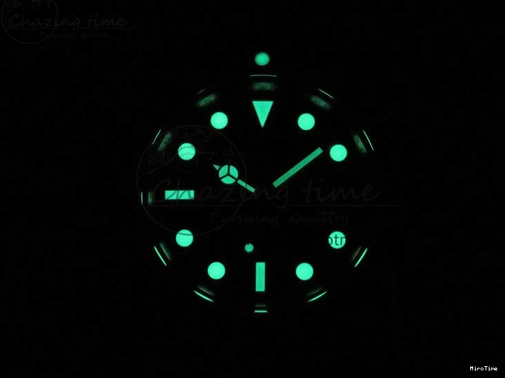 MiroTime 0421 Effortless Submariner 16610 LV Kermit Green 904L Steel ARF1:1 Best Edition on SS Bracelet SH 2577